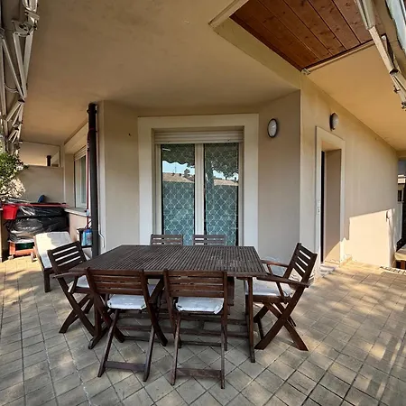 アパート Cv022 - Cervia, Trilocale Con Patio, Terrazzo E Mansarda *